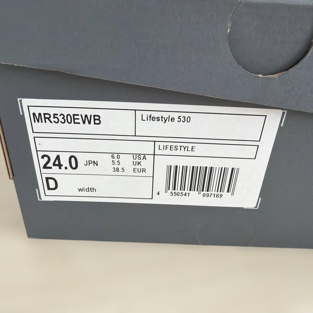 【新品未使用タグつき】new balance ニューバランス　530 ブラック