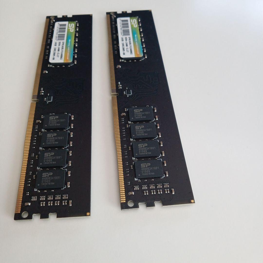DDR4メモリ 32GB(16GB2枚組) [DDR4-2400]