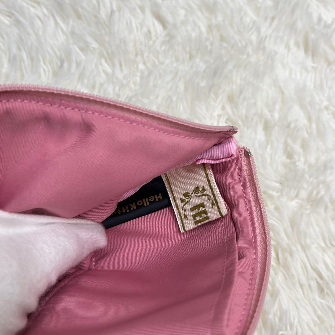 FEILER ハローキティ HELLOKitty フェイラー L字型ポーチ