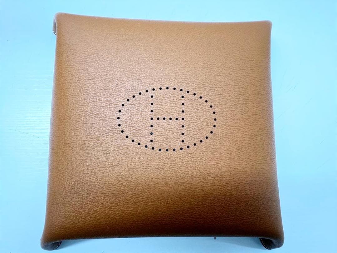 美品　エルメス　ヴィドポッシュ　ミーズ　エ　ルランス　小物入れ　25ｃｍ　Ｙ