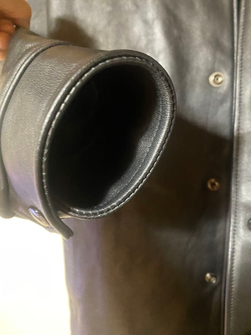 m*k様 Schott sophnet レザー　コーチジャケット