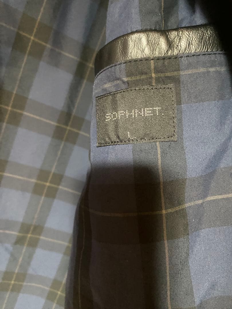 m*k様 Schott sophnet レザー　コーチジャケット