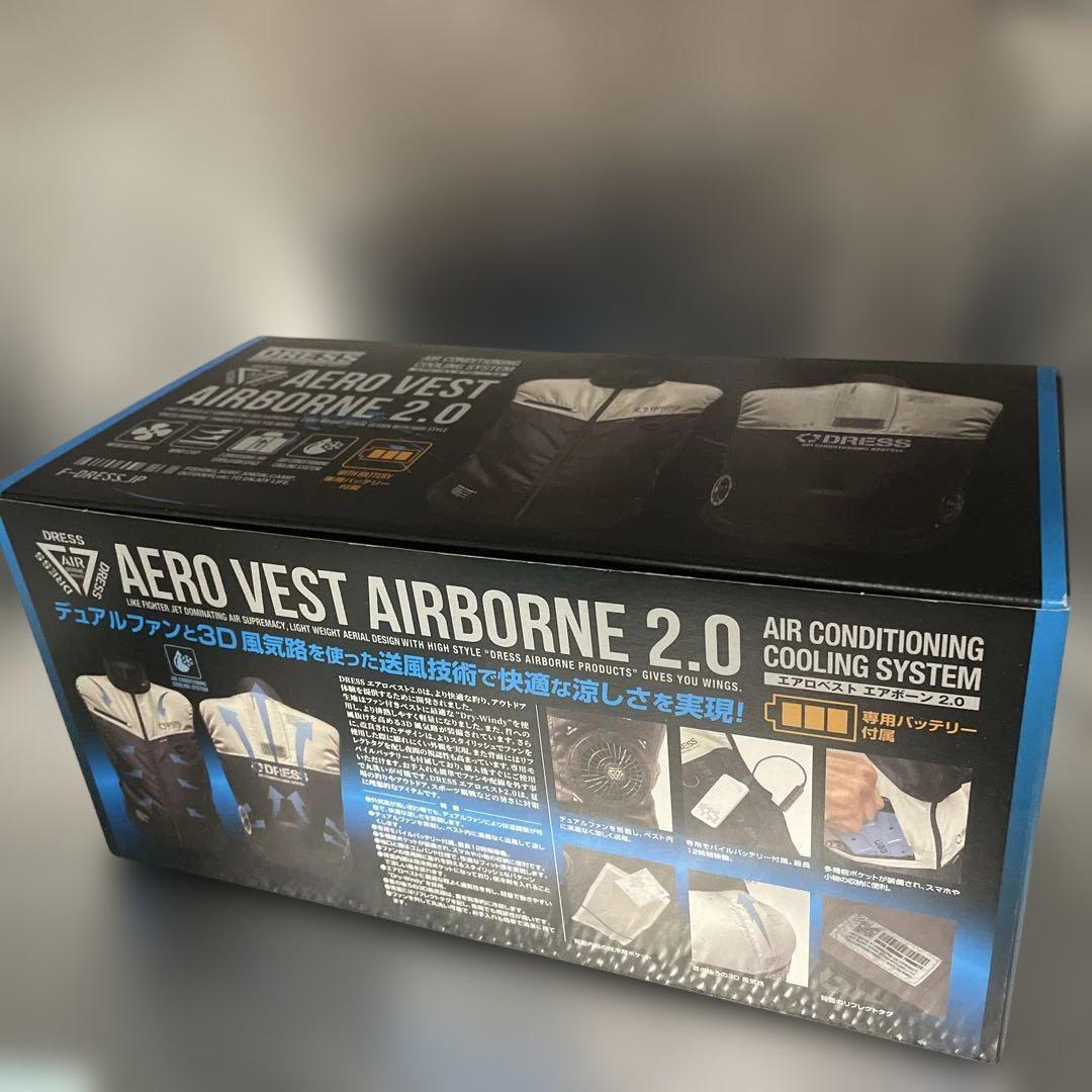 DRESS [ドレス] エアロベスト AIRBONE 2.0 XLサイズ