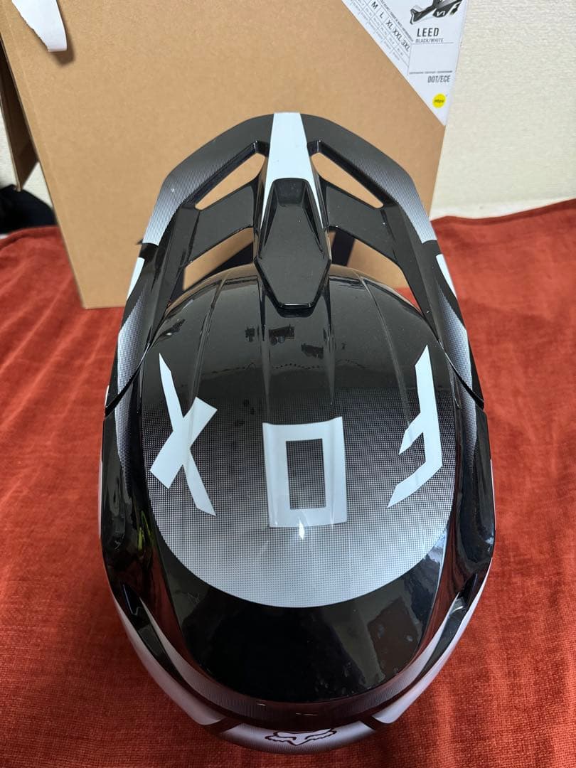 フォックス FOX ヘルメット V1 リード&ゴーグル