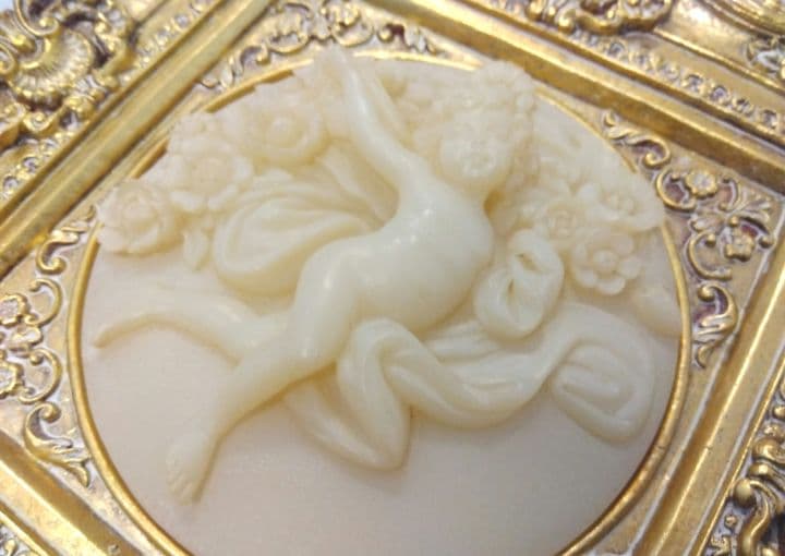 ★ゴールドが豪華★エンジェル★天使★レリーフ★額縁★デコ★