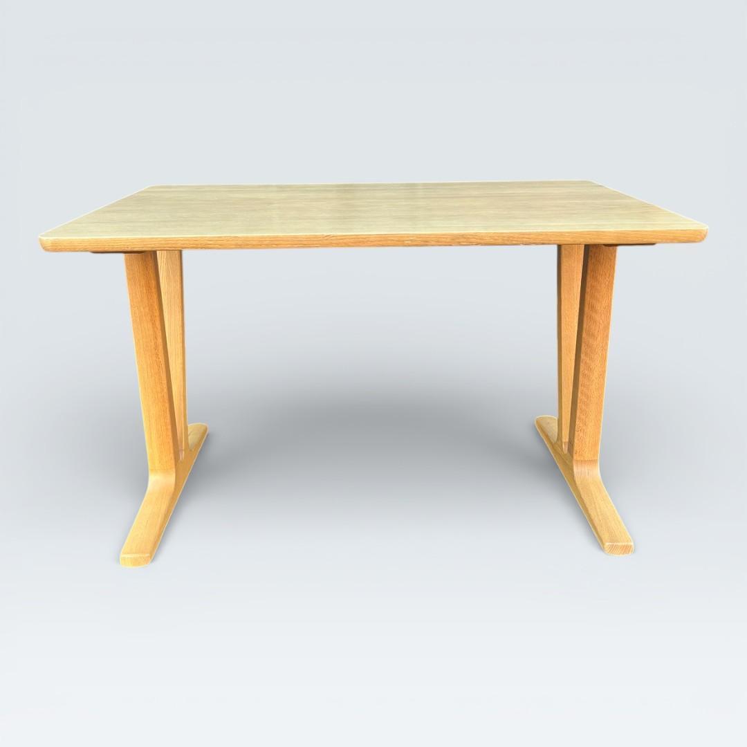 【最終価格】浜本工芸 ダイニングテーブル 120cm 国産家具 オーク 無垢材