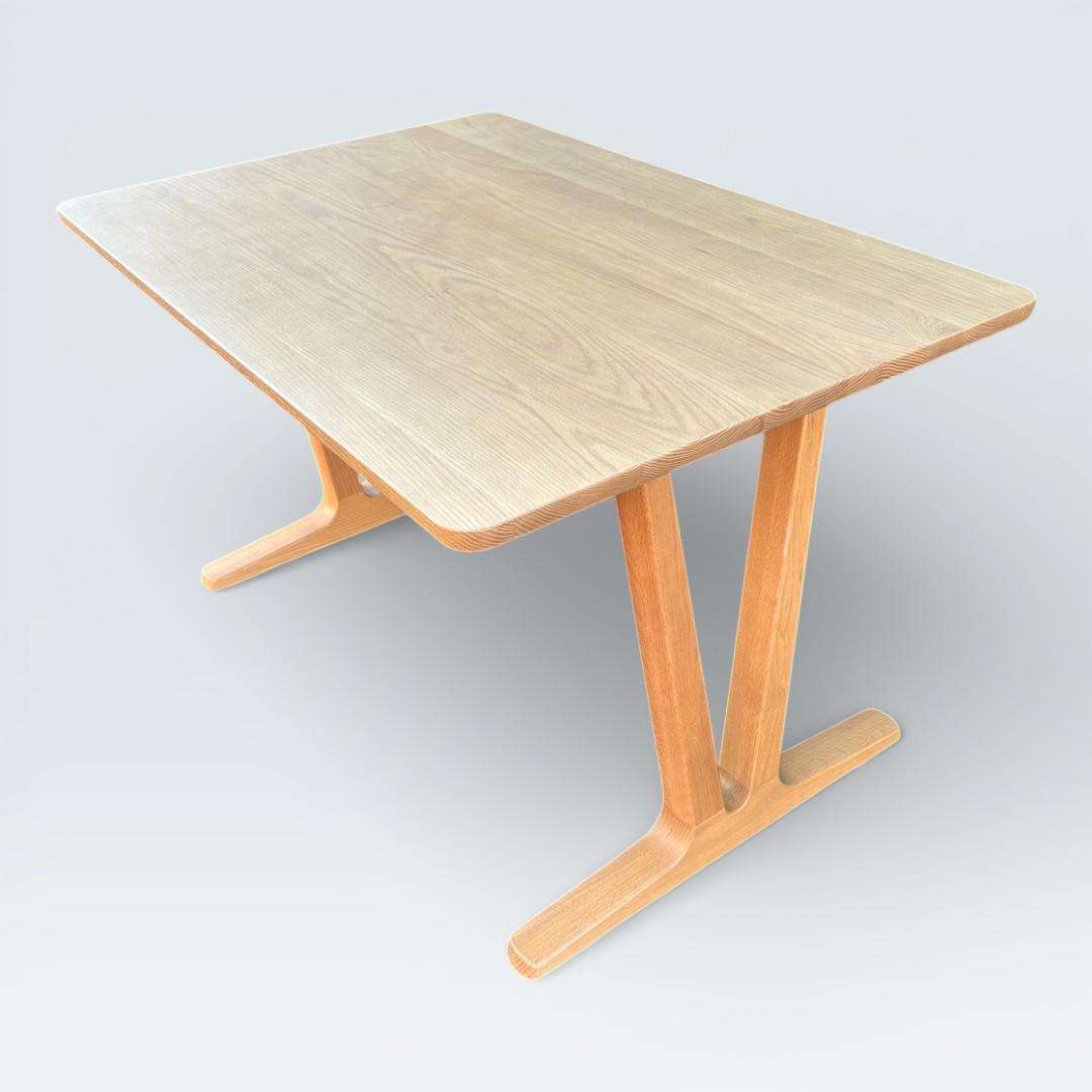 【最終価格】浜本工芸 ダイニングテーブル 120cm 国産家具 オーク 無垢材