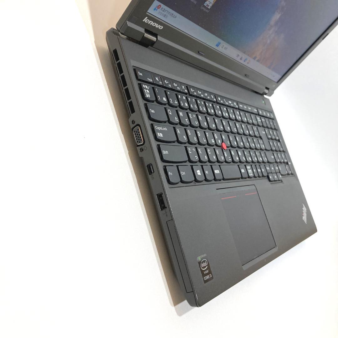 初心者向け✨快適i3・大画面・DVD✨黒✨すぐ使えるノートパソコン◇T438-2