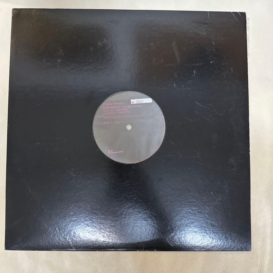 g*a様 激レア 宇多田ヒカル プロモ盤12インチ レコード DISTANCE