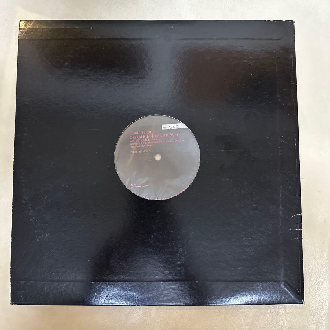 g*a様 激レア 宇多田ヒカル プロモ盤12インチ レコード DISTANCE