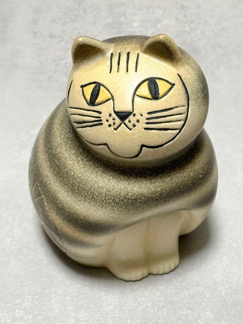リサラーソン　オブジェ　ライオン　ネコ　大小　4点セット　陶器　北欧　インテリア