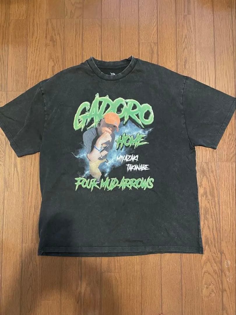 GADORO  グラフィックTシャツ オーバーサイズ