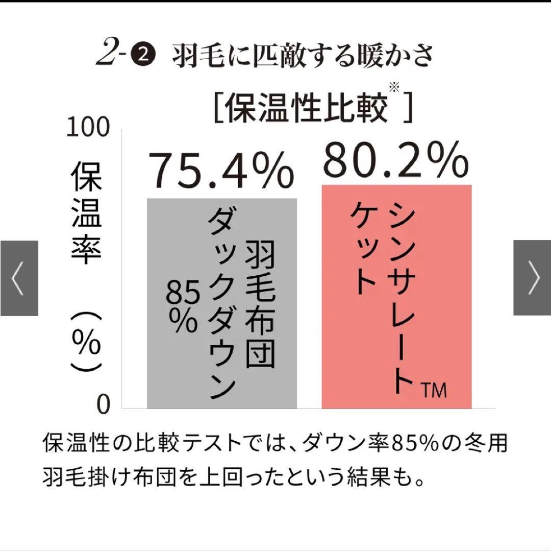 ディノス　新シンサレート2枚合わせ掛け布団 ムーングレーシングル