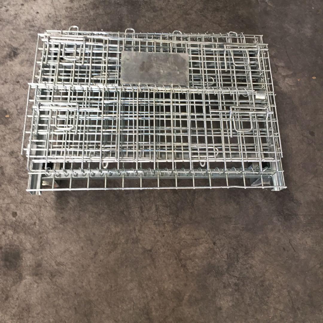 中古　鉄製メッシュパレット④　W800✖️D600✖️H500 網目50mm ④