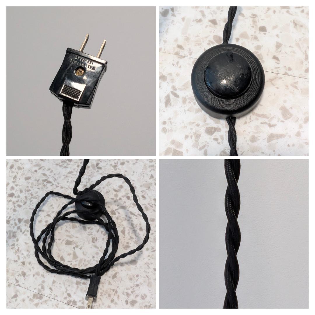 USED アイアン×ツイード スタンドライト フロアランプ ミッドセンチュリー