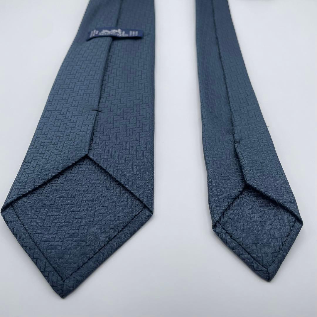 ✨極美品✨HERMES ネクタイ 近年モデル H柄 H織 ファソネ 高級シルク