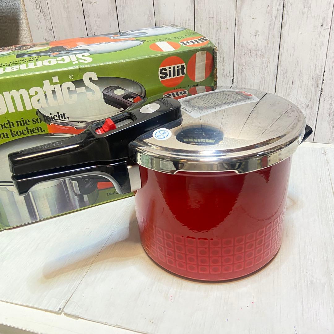 新品・未使用⭐️シリット Silit シコマチック 圧力鍋 7L レトロ
