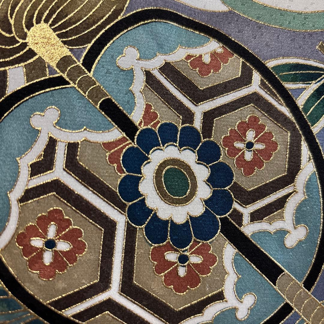 No.15 正絹男の子お祝い着　産着 長襦袢付き　のしめ 七五三