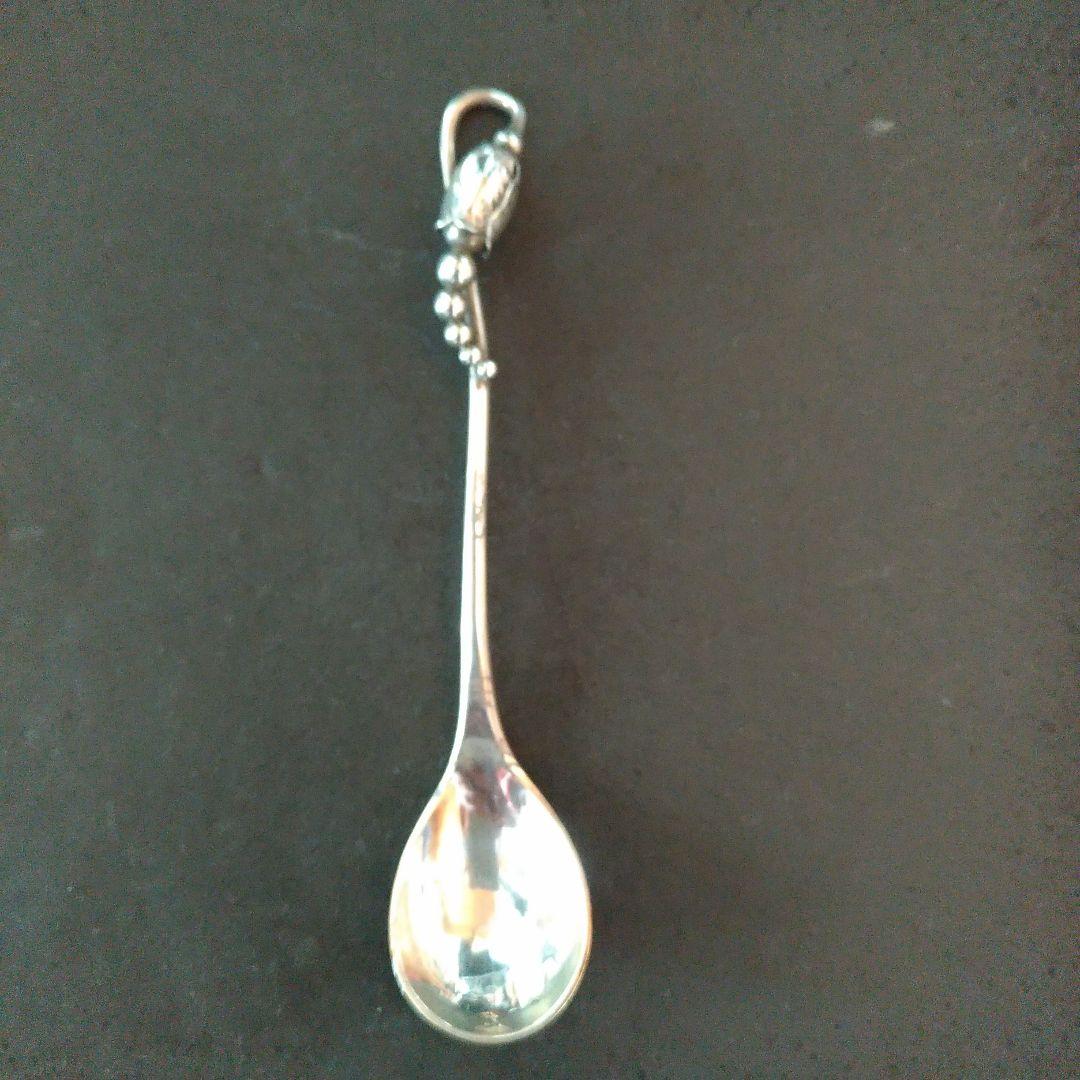 ジョージジェンセン。スターリング。コーヒースプーン。ユーズド品。その③。