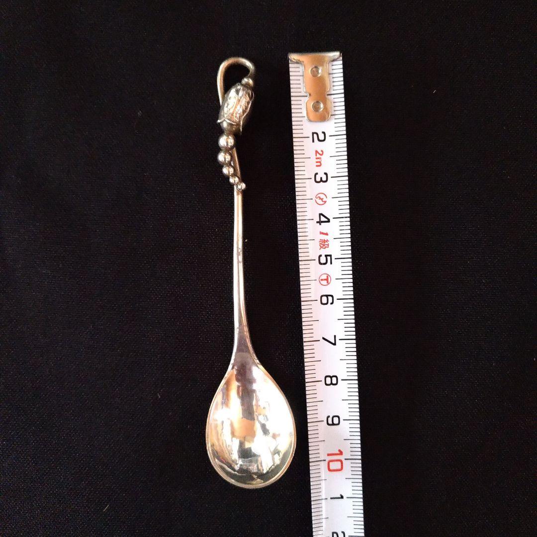 ジョージジェンセン。スターリング。コーヒースプーン。ユーズド品。その③。