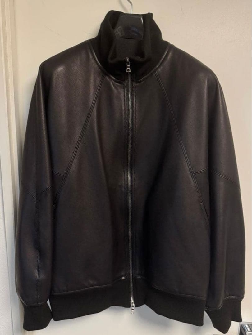 ブラームスwagamama Ex. Spain ラムレザートラックジャケット