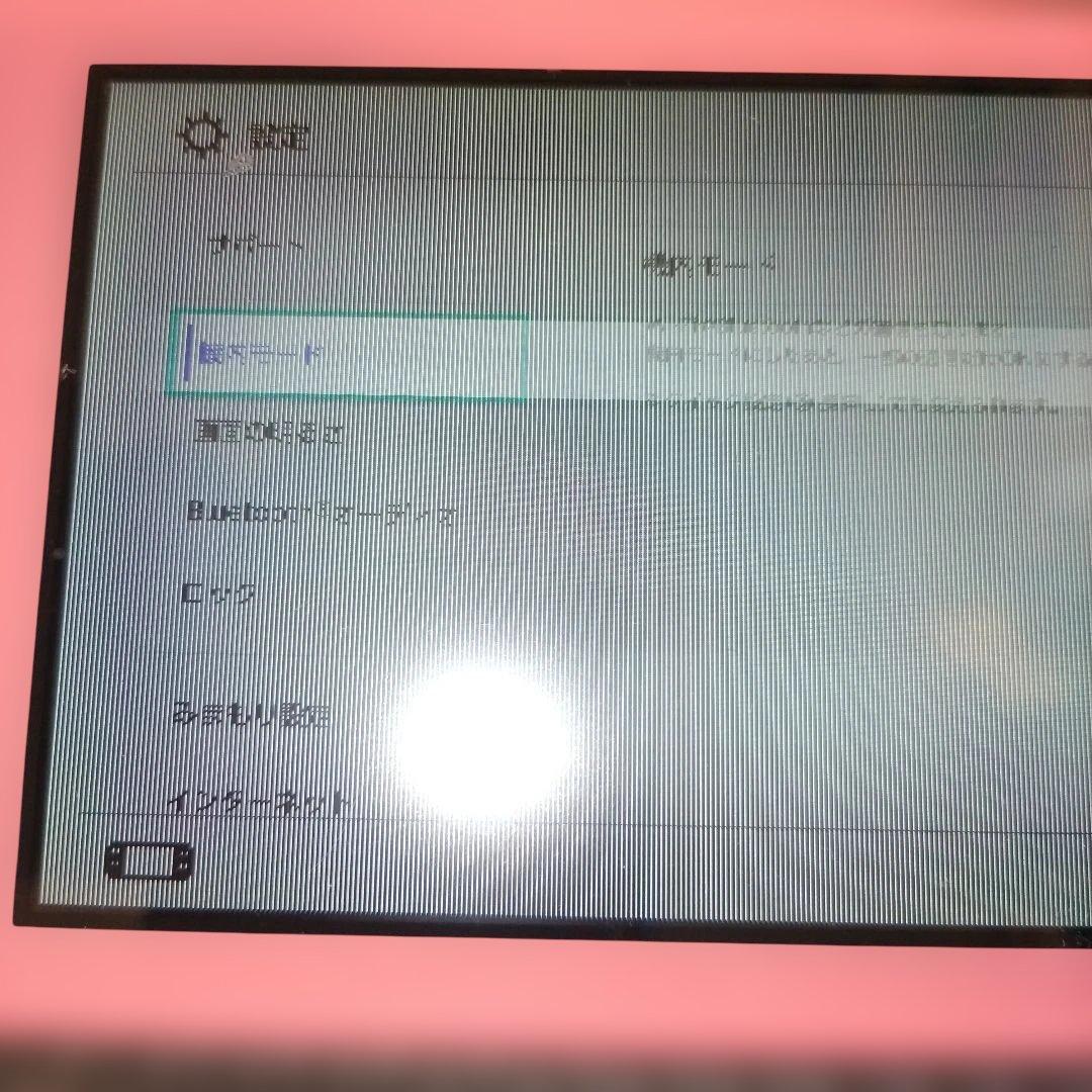 Nintendo Switch Lite ピンク　ジャンク 液晶画面要確認