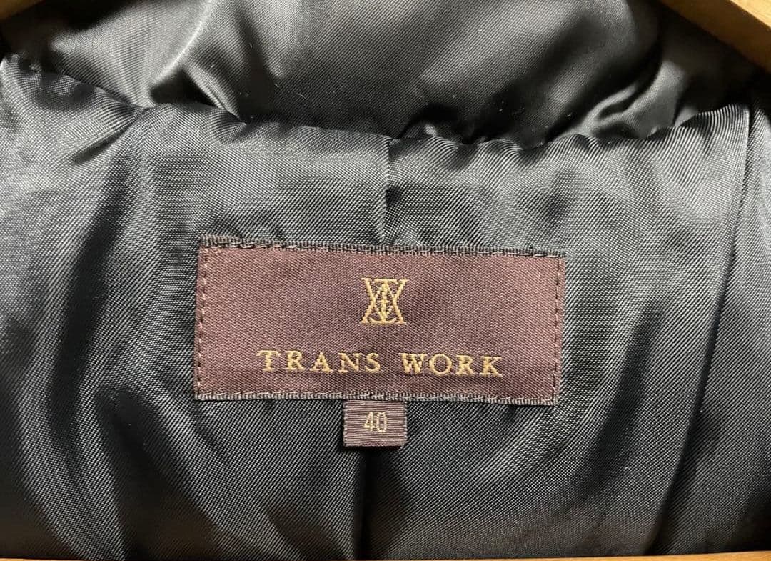 TRANS WORK ダウンコート【40】