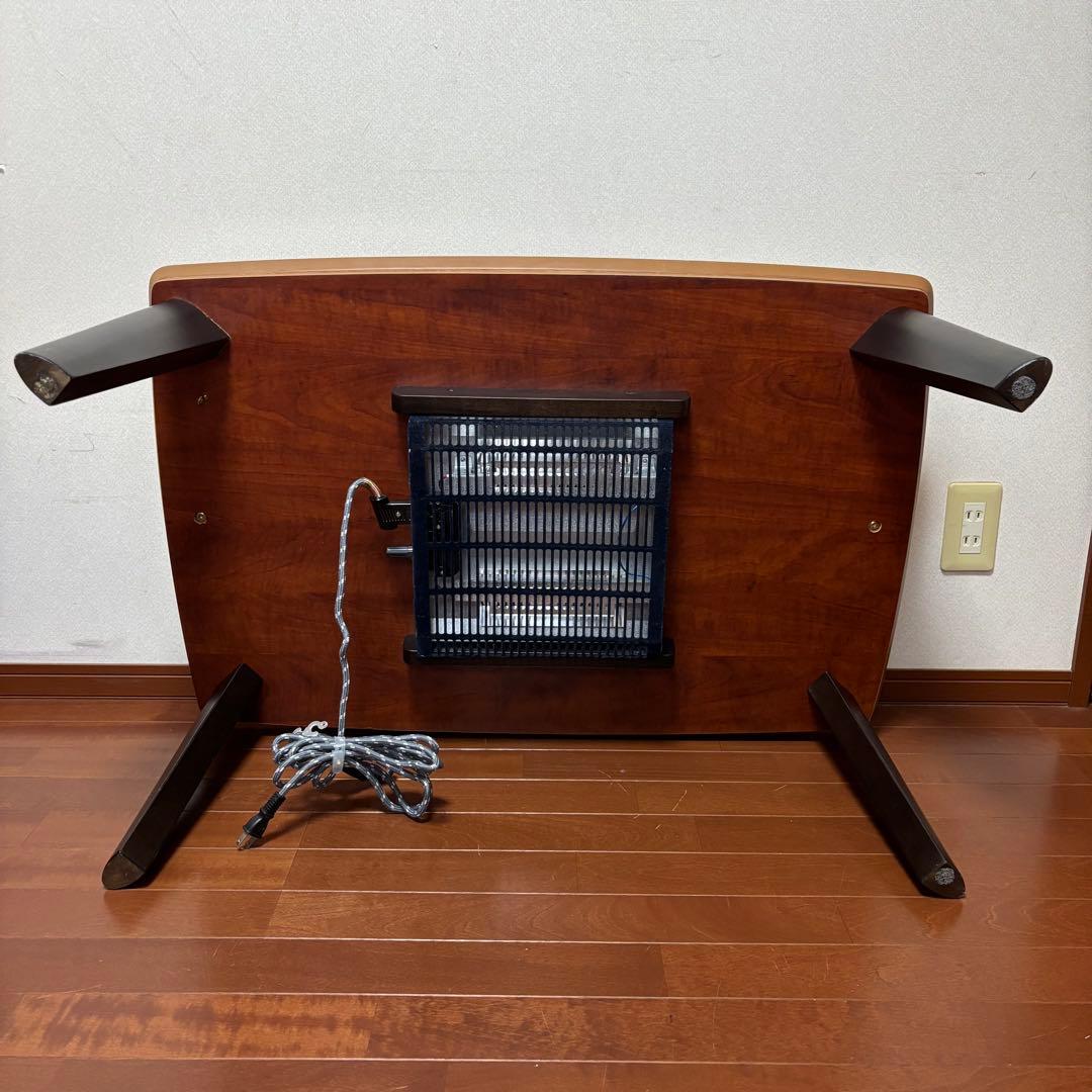 東谷　木製ブラウン長方形こたつ　Pinon ピノン