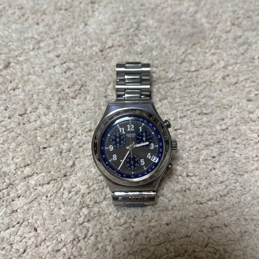 「希少❗️未使用品」SWATCH スウォッチ　アイロニークロノグラフ※電池交換済み