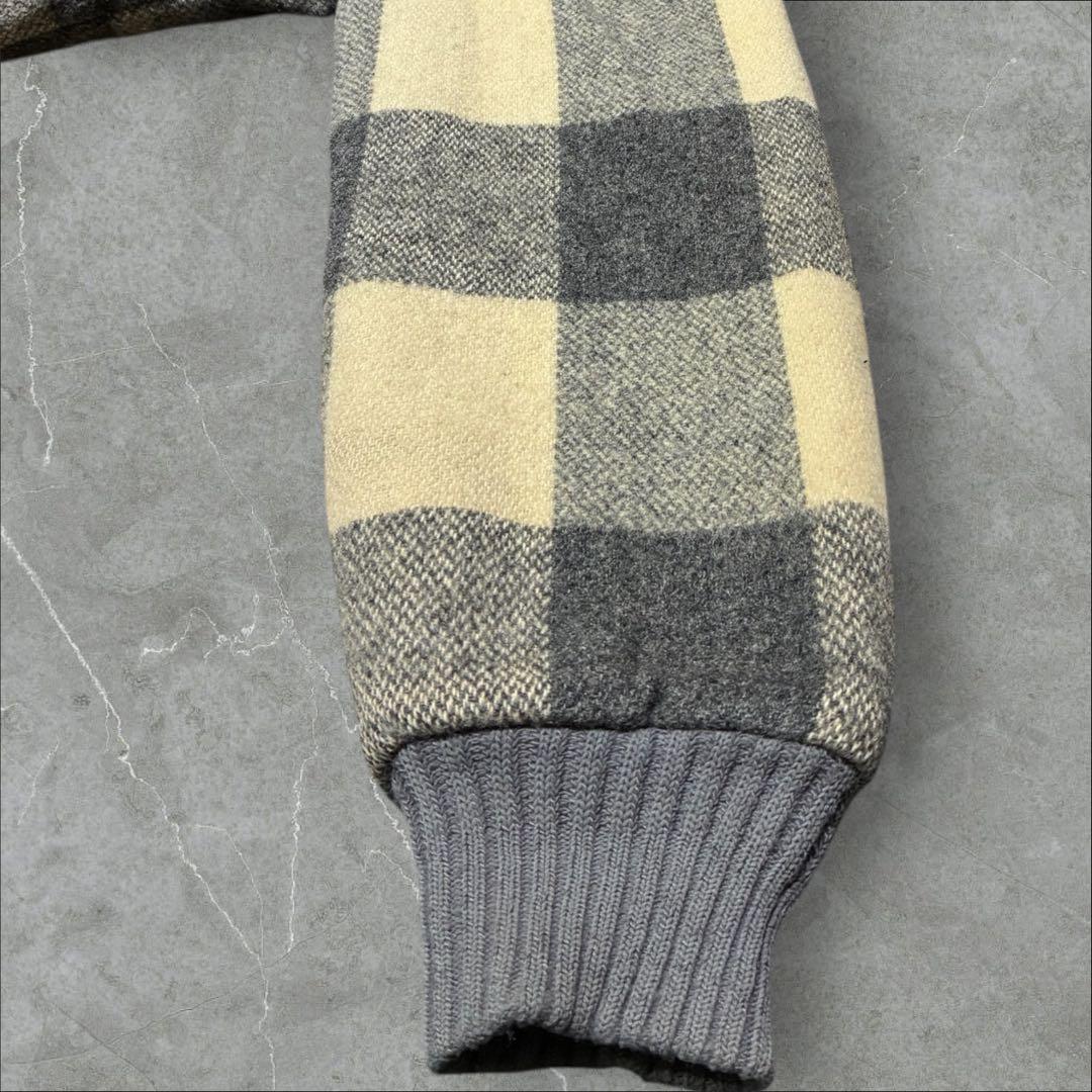 70’s Woolrich ウールハリントンジャケット USA製 短丈 裏ボア
