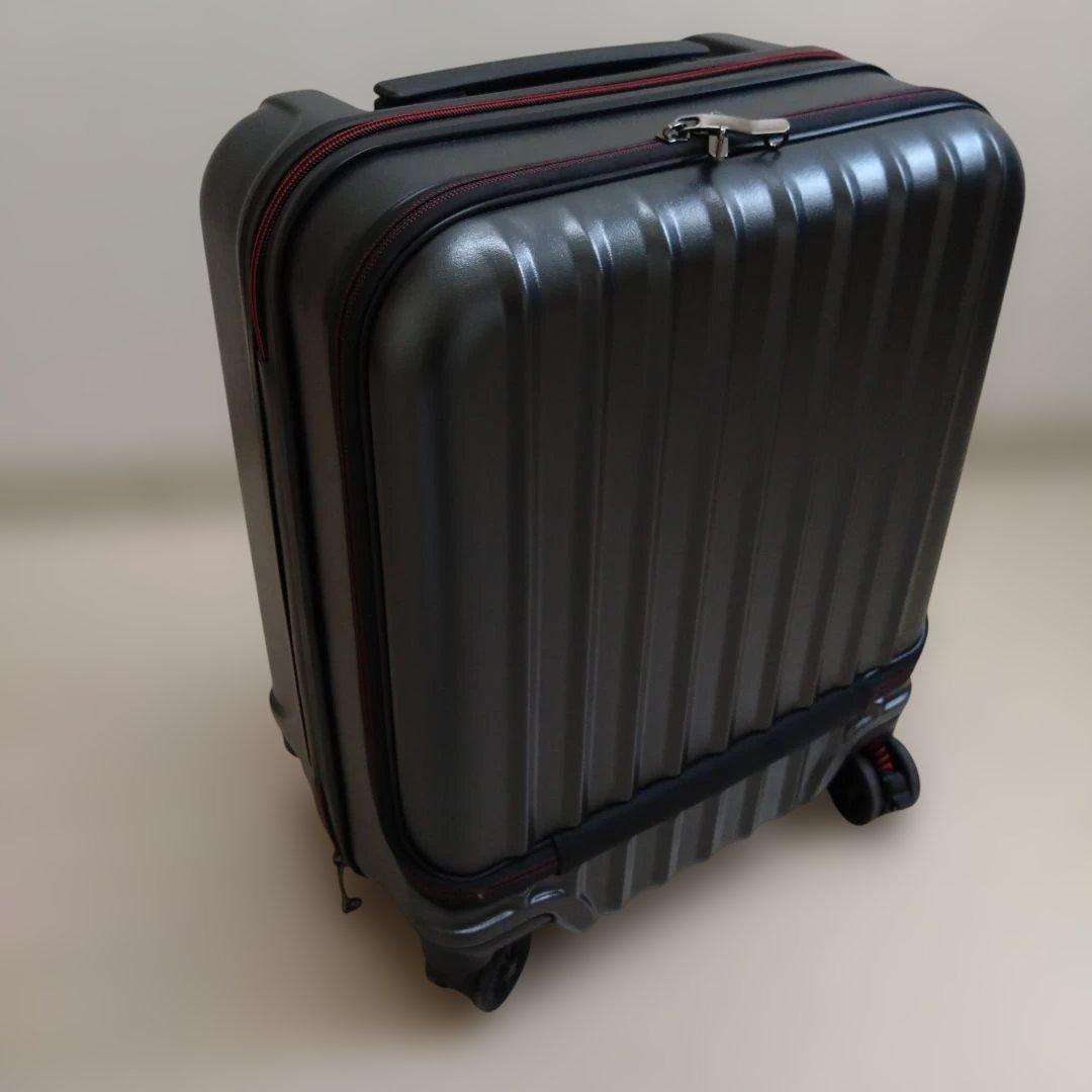 ダークグレー キャリーカート TSAロック付き