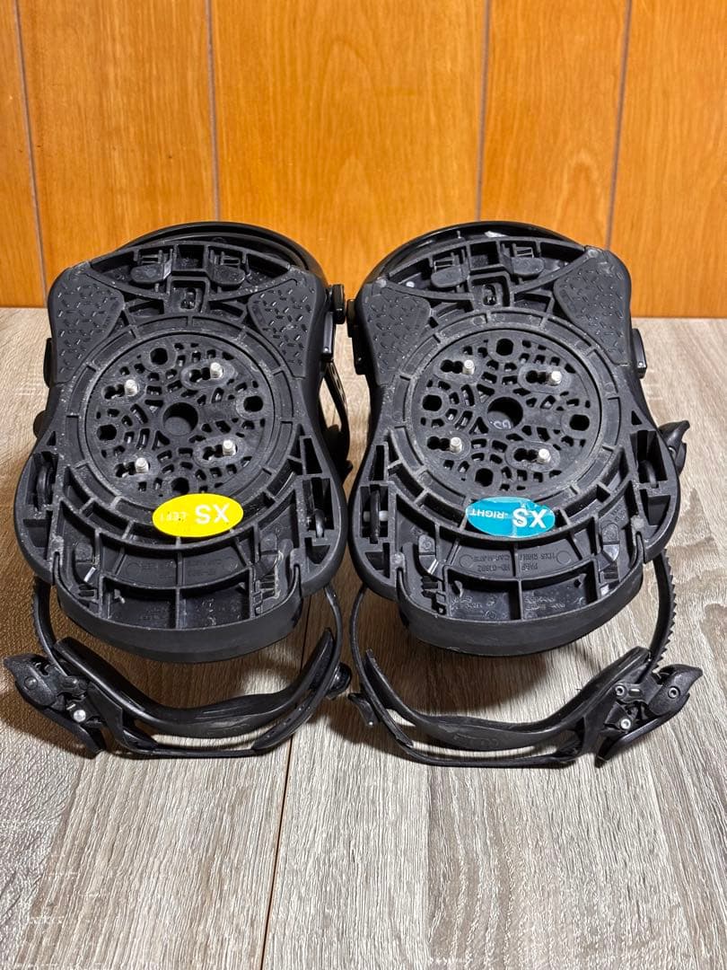 FLUX スノーボードビンディング ブラックXSサイズ