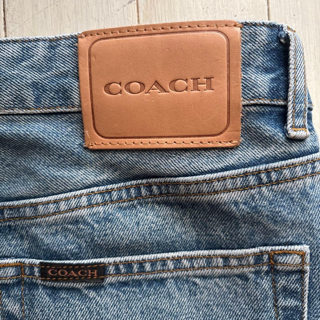 COACH フレア・ブーツカットデニム