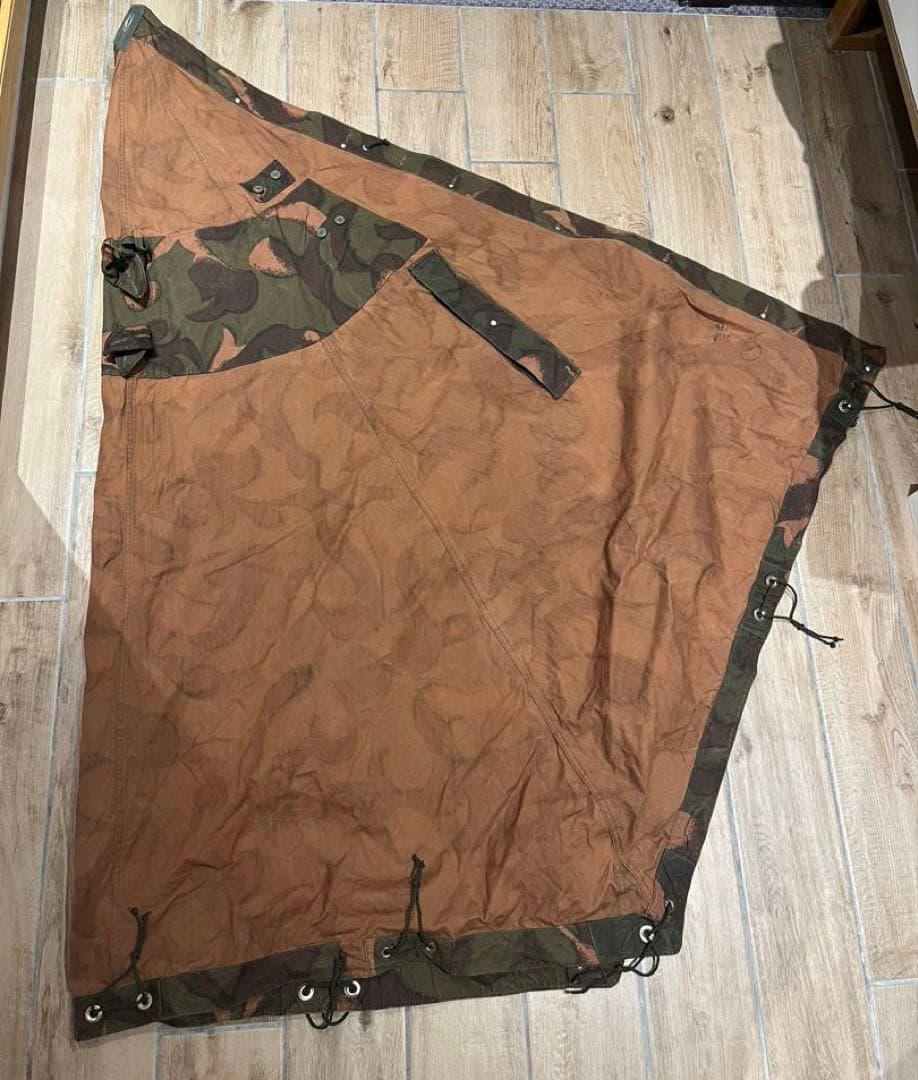 ハンガリー軍　パリパリ 軍幕　ポンチョテント　1 枚