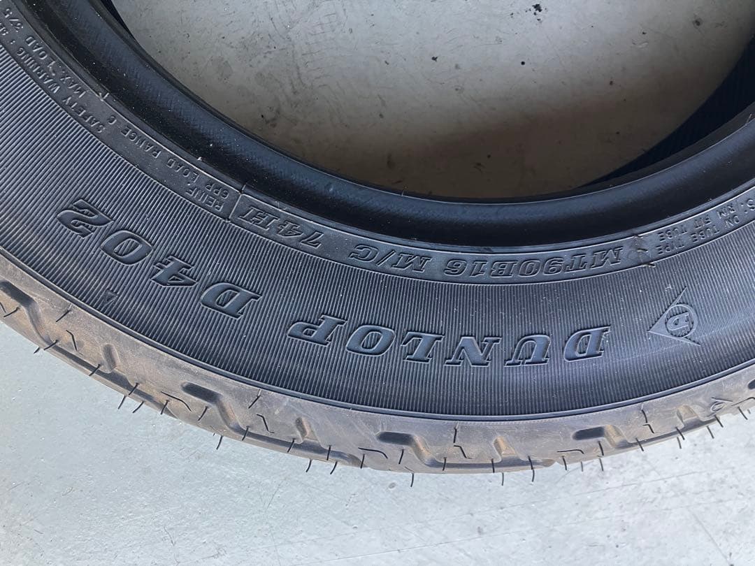 新品未使用 ダンロップ D402 MT90B16 74H ハーレー リヤタイヤ