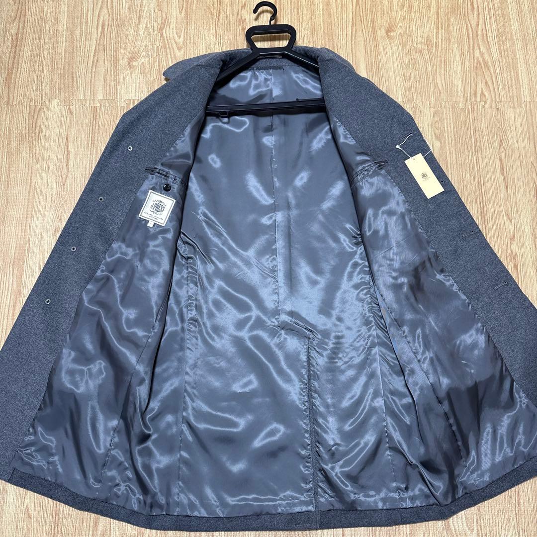 大幅値下げ中!!☆新品タグ付き☆ J.PRESS ステンカラーコート グレー L