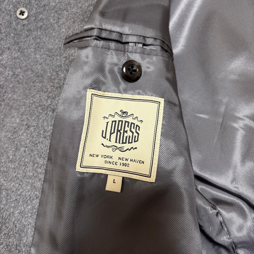 大幅値下げ中!!☆新品タグ付き☆ J.PRESS ステンカラーコート グレー L