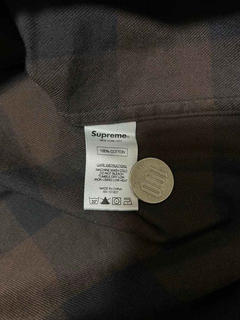 トップス Supreme Buffalo Plaid Flannel