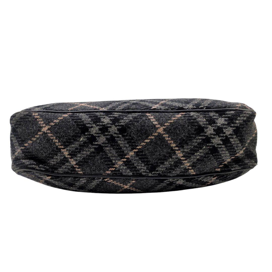 BURBERRY　ミニボストンバッグ　トートバッグ　チェック　1177