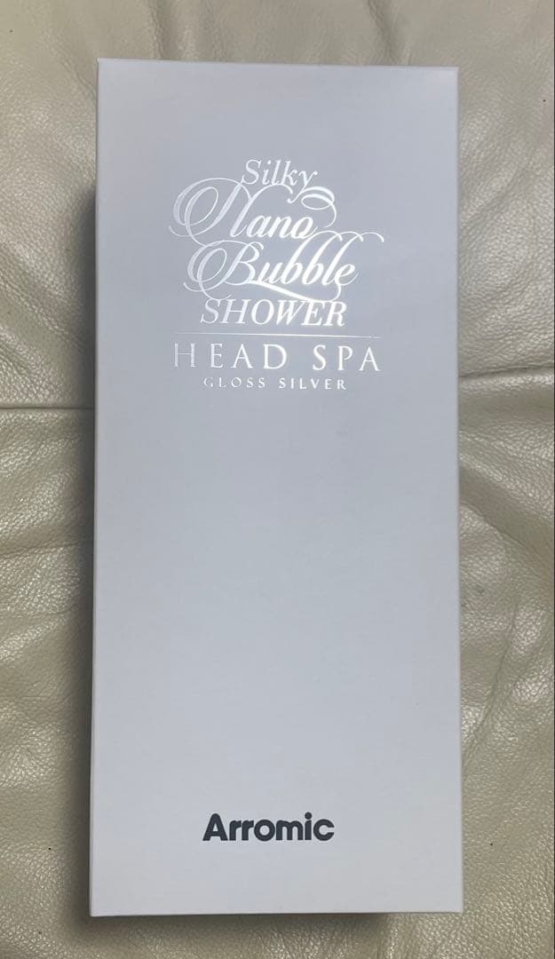 最安【新品未開封】☆最新モデル☆アラミック☆シルキーナノバブルシャワーヘッドスパ