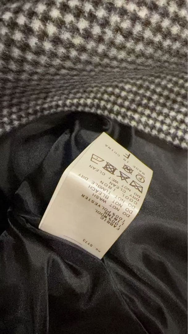 JOURNAL STANDARDsuper140ビーバーステンカラーコートBLK