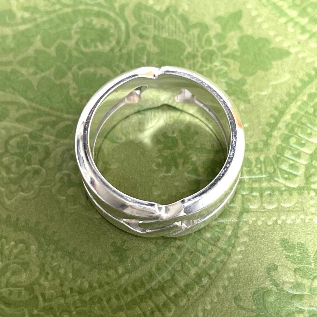 GUCCIグッチ インフィニティノットリング　ワイド15号　メンズ/レディース