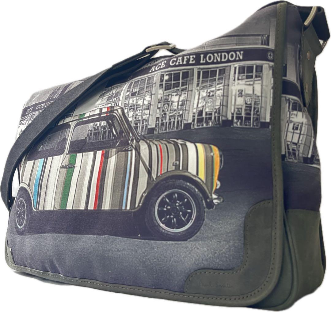 ポールスミス ショルダーバッグ　メッセンジャーバッグ ミニクーパー　フラップ