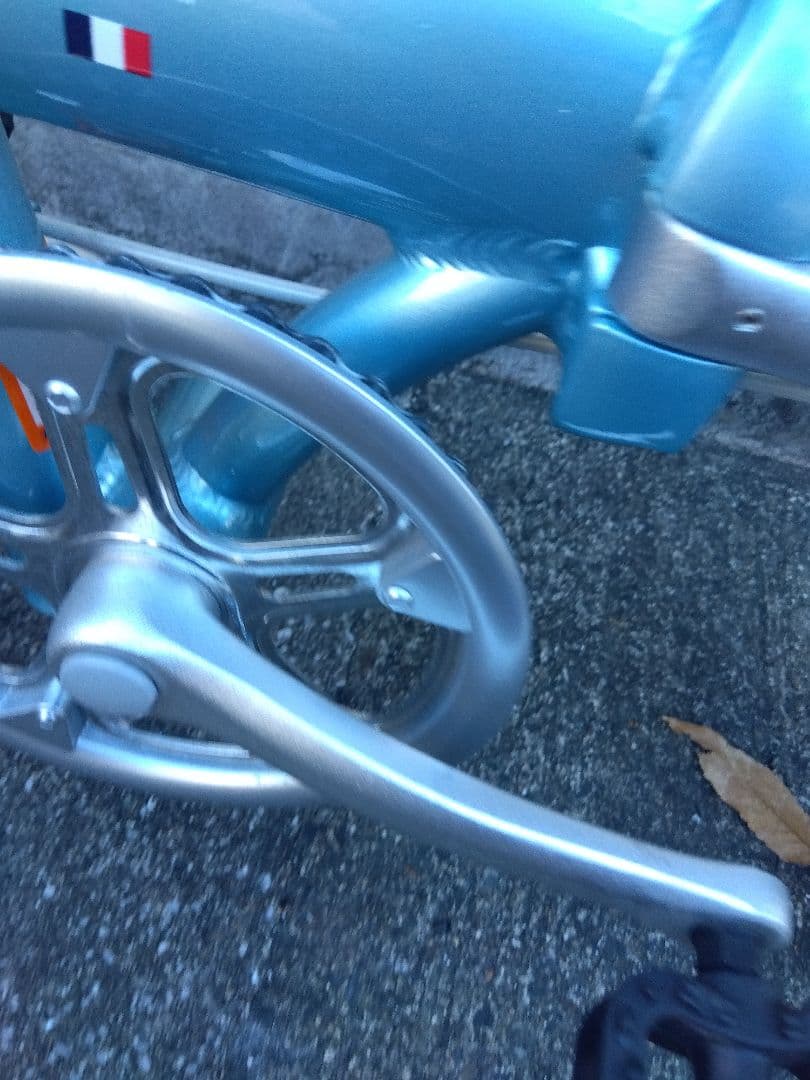 RENAULT ライト8 14インチ　折りたたみ自転車 青