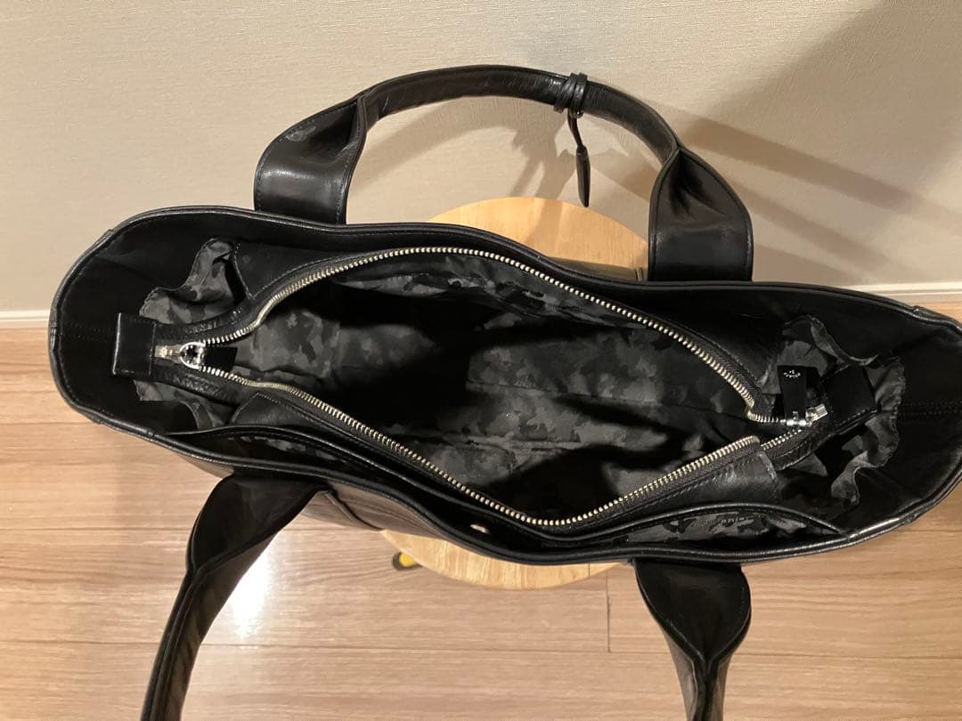 【値下】aniary　アニアリ　レザー　トートバッグ　A4可　ブラック　ビジネス