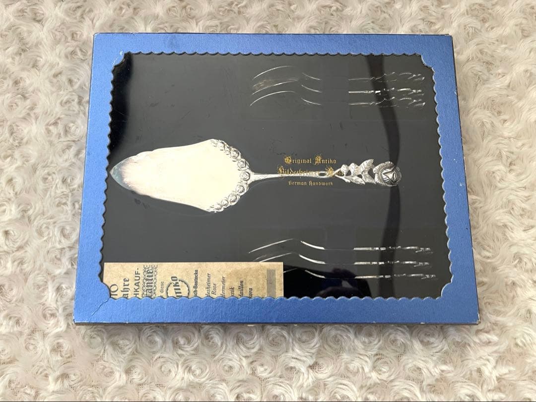 ANTIKO社　カトラリーセット　ヒルデスハイムローズ　ケーキサーバー〈７本〉