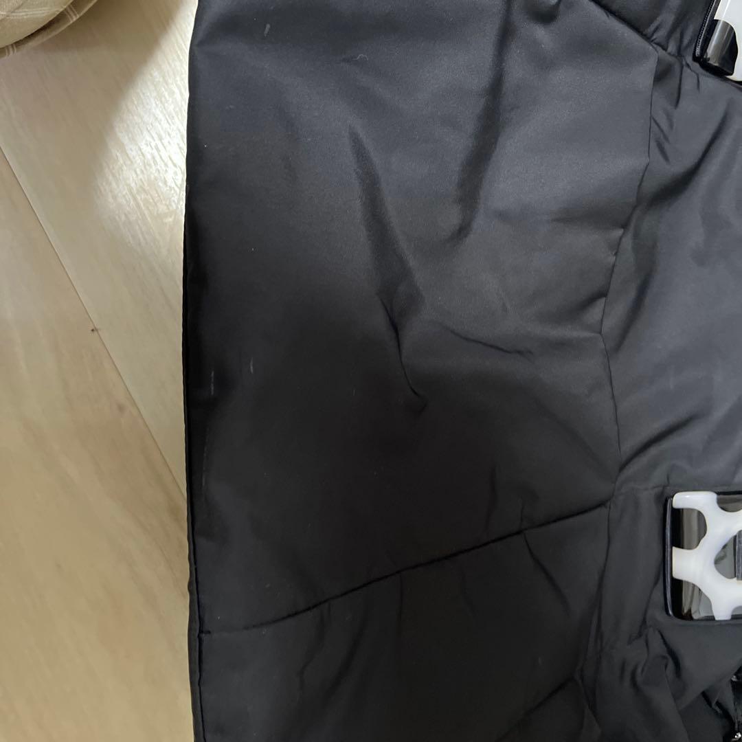 イアパピヨネ 樹脂パーツ トートバッグ ショルダー 2way 黒 Lサイズ