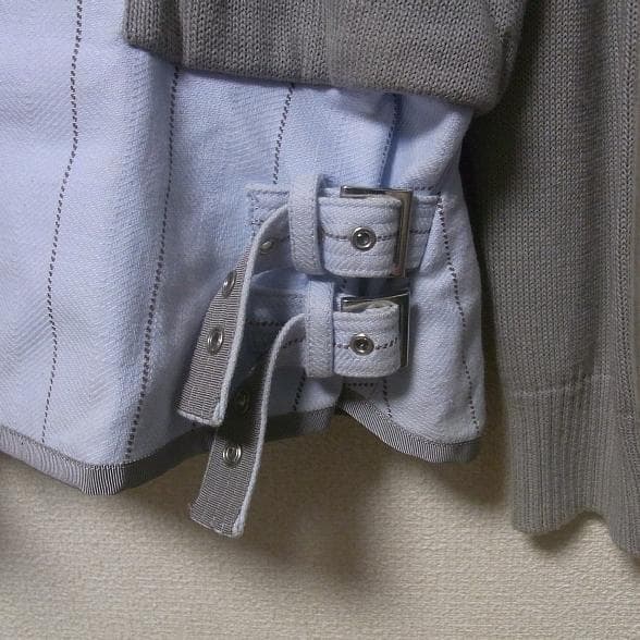 sacai luck サカイ ニット切り替え ドッキング ライダース ジャケット