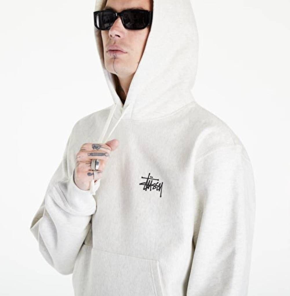 Stussy Sサイズ グレー プルオーバー☆パーカー フードパーカー