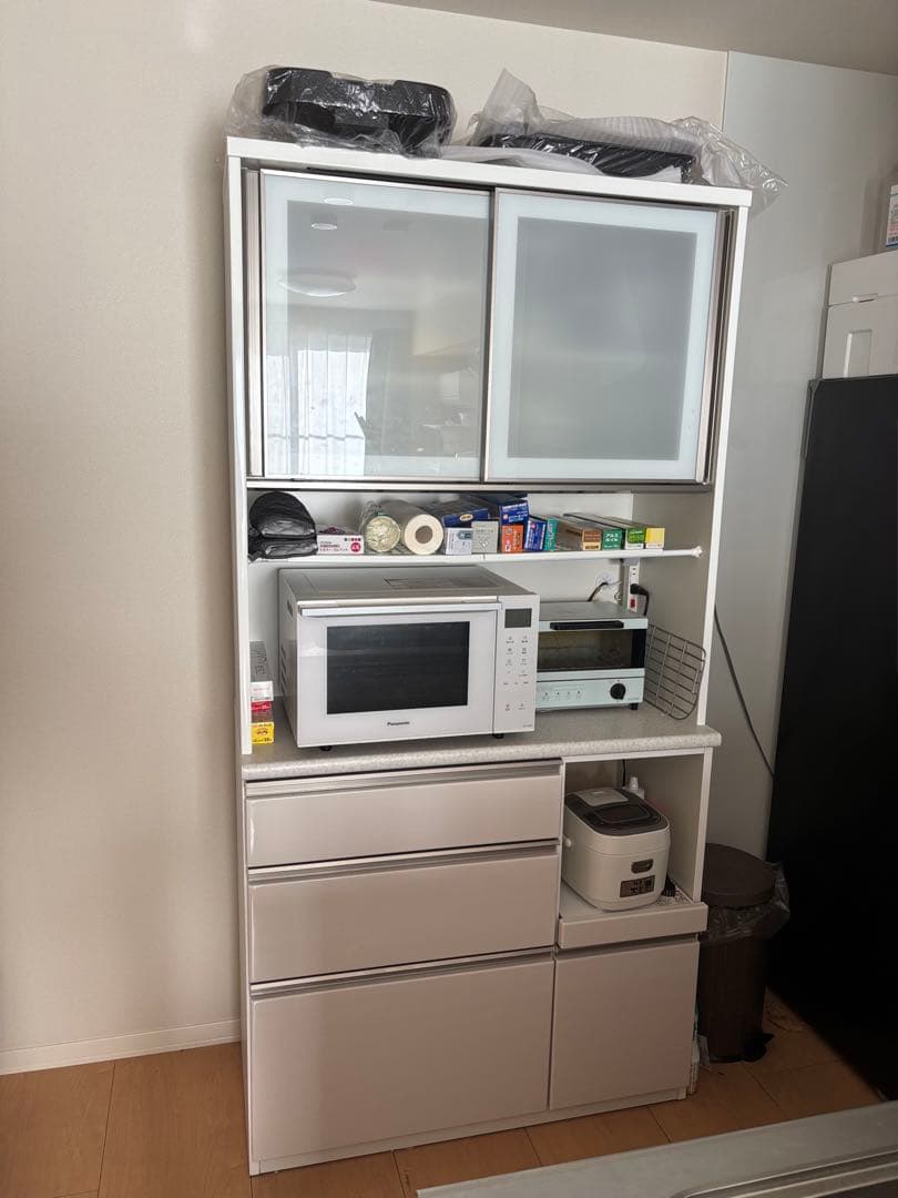 【引き取り限定】キッチンボード (アルミナ2 100KB WH)